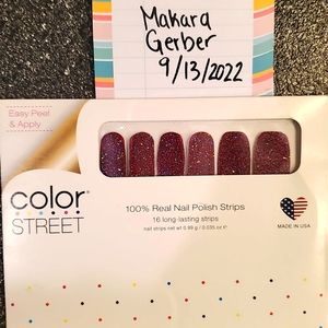 Color Street Black Cherry Bon Bon 🍒